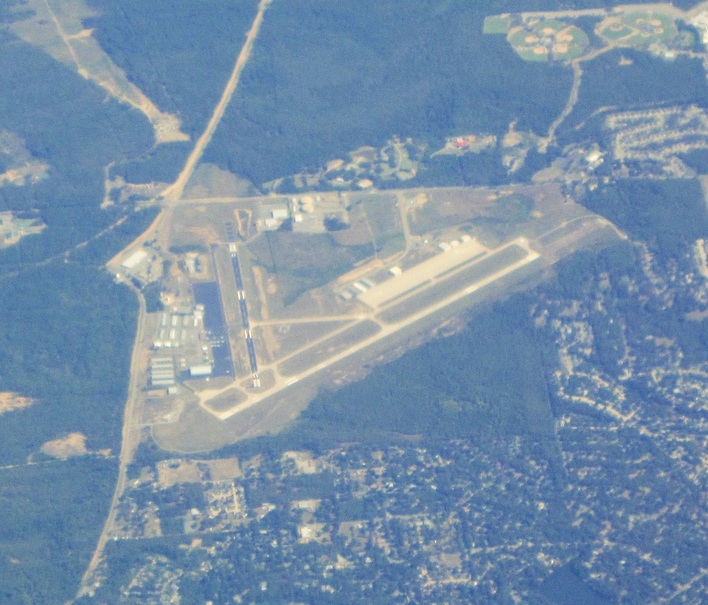 KORK North Little Rock from the south SkyVector