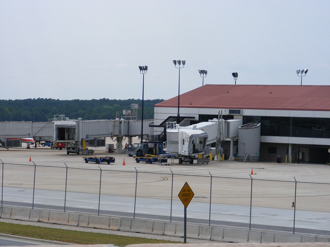 Rdu Old Terminal C Concourse Demolished For Expanding Terminal 2 Skyvector