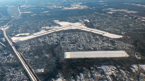 Brookhaven Airport Winter 2025
