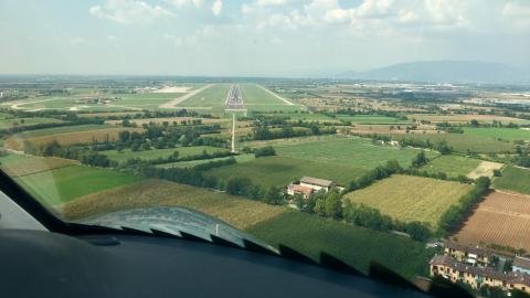 LIPO final ILS APP RWY32