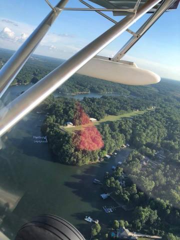 NC26 Crosswing Leg Runway 05, about to turn L Downwind leg