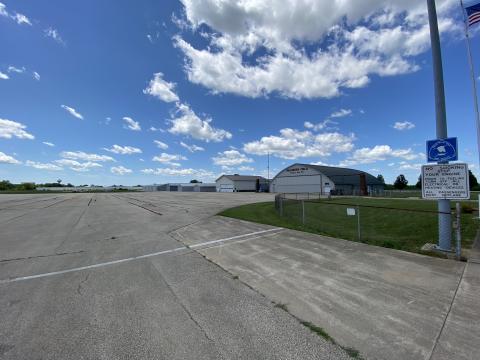 Dixon IL airport summer 2020 ramp