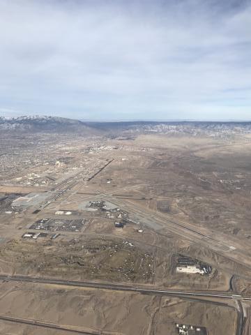 ABQ Airport looking East