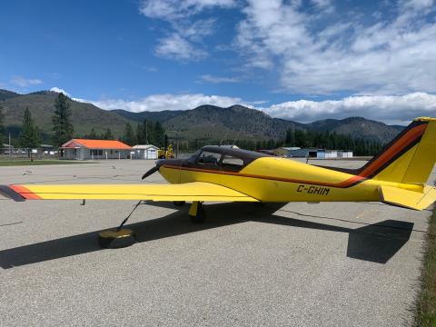 Ramp at Grand Forks BC Airport