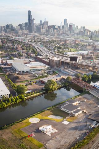 Chicago Downtown heliport