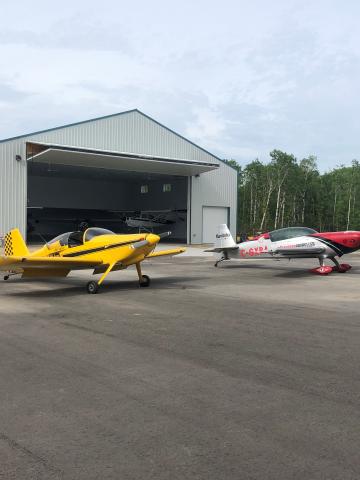 My RV6 and Luke's extra 300