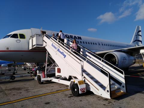 Mykonos Airport Plataform