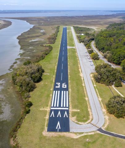 Jekyll Island, Airport, 09J, runway