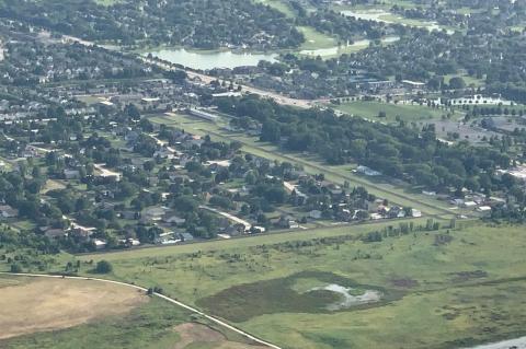 aerial photo of Naper Aero (LL10) from NE