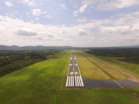 Runway 27 At Mena