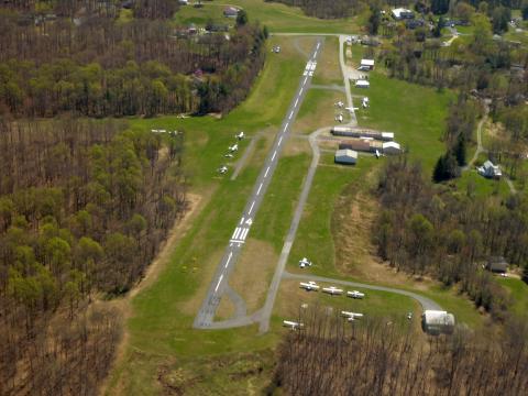 Clearview airport looking south