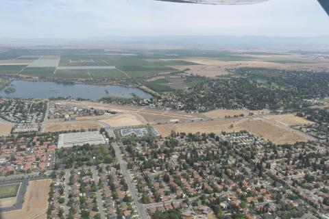 Sierra Sky Park Airport looking North on April 11, 2015.