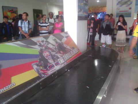 Tagbilaran airport luggage colection