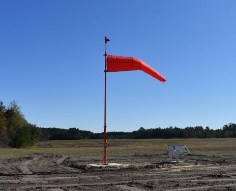 Solar Lighted Wind Sock