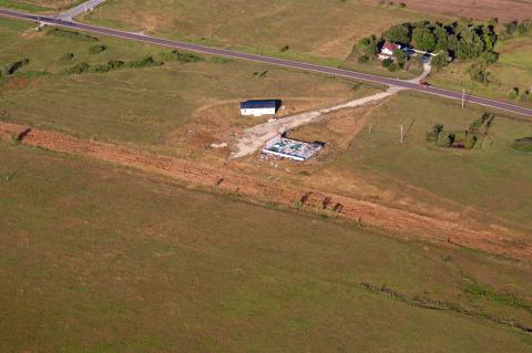  St Mary's Airpark Airport is overgrown.