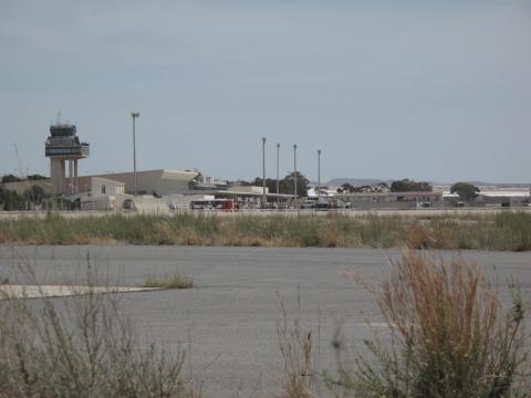 Terminal and tower at LEAM