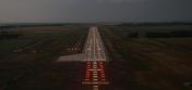 New runway of Ufa airport.