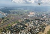 Nadi Airport aerial view