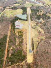 Aerial Little Mountain Airport