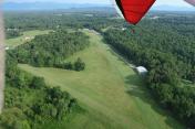 Aerial view of airport Buffalo Ridge (8VG4) looking North