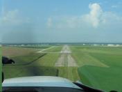 Approach to Runway 23 at (BAK) columbus ,Indiana