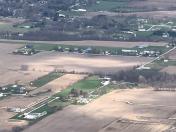 aerial pic of Glenndale Airport (turf strip) from WSW