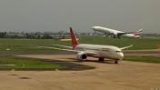 Airindia 787 and Emirates 777