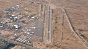 An aerial view of Casa Grande Municipal Airport (KCGZ) from the northeast