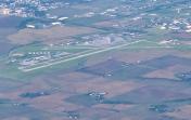 aerial photo of KCID Eastern Iowa Airport [Cedar Rapids] from SW