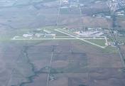 aerial photo of KCID Eastern Iowa Airport [Cedar Rapids] from South