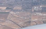 KTCY airport and Tracy, CA from due S