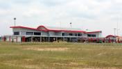 small airport only Sriwijaya Air in service here