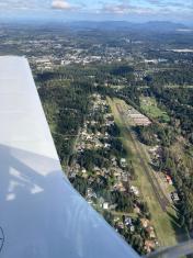 Overflight looking north S36