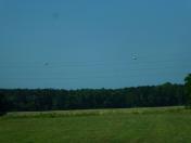 Powerlines Campbell Field Airport