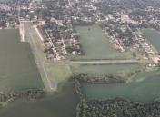 Aerial photo of Sky King (3I3) Airport from west