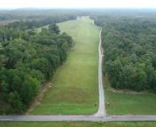 Aerial view of airport 20VA looking East